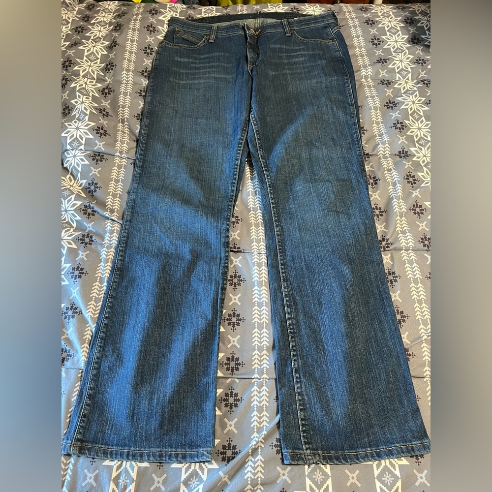 Wrangler QBABY Women's Dark Blue Boot Cut Jeans